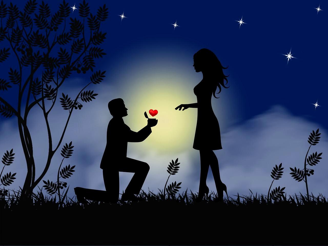 女性心理を理解して会話する男性のイメージ
