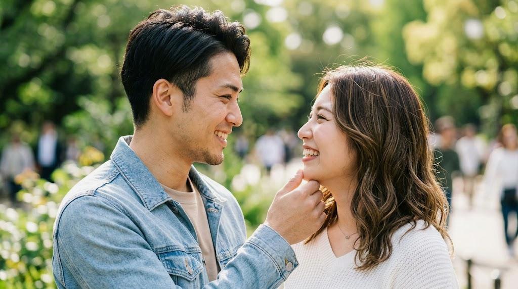 彼女を大切にするため努力する男性