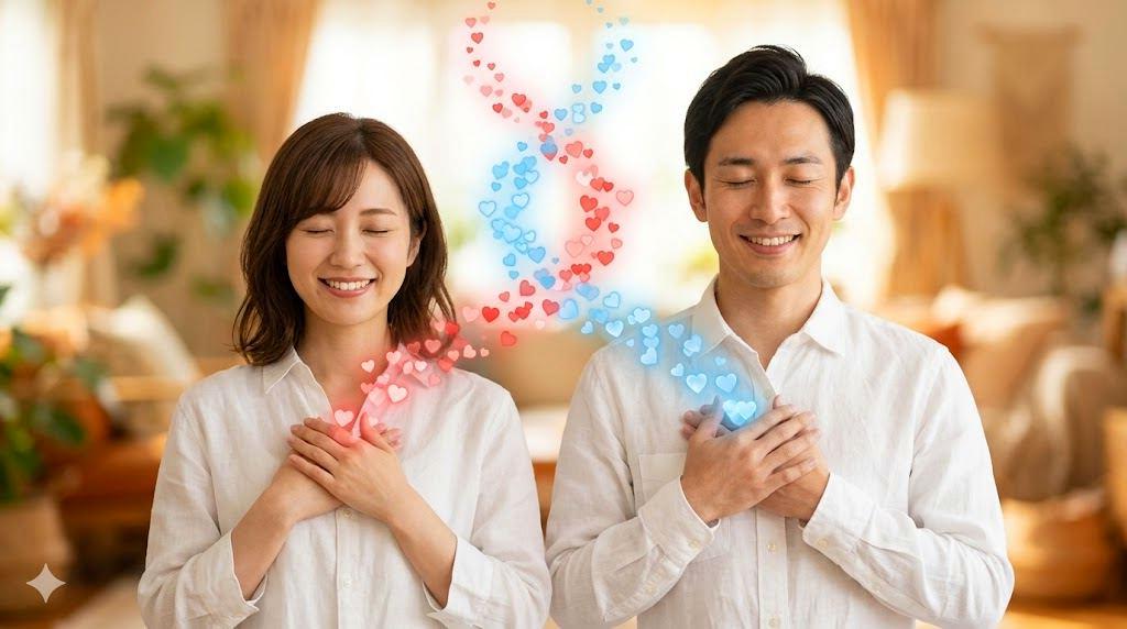 自信を持ち理想の恋愛を実現した30代男性の姿