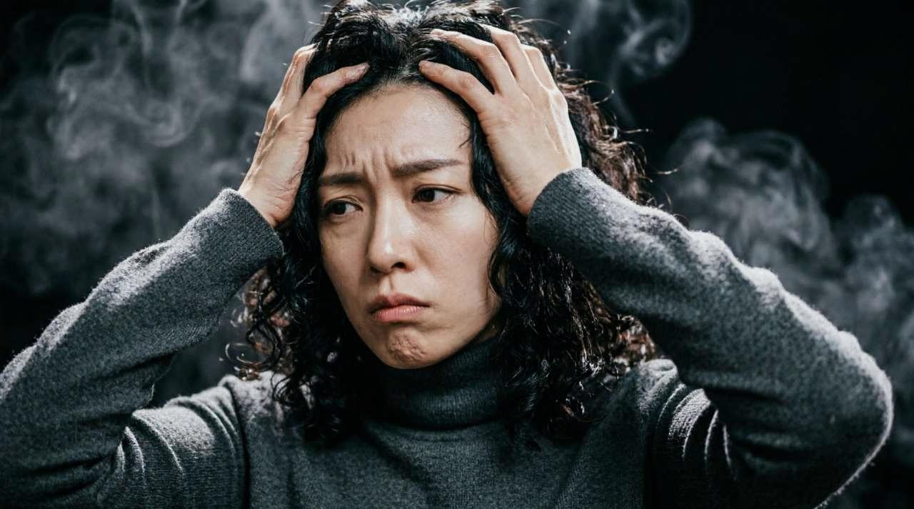 非モテ思考にとらわれて孤独を感じる男性が壁にもたれているイメージ