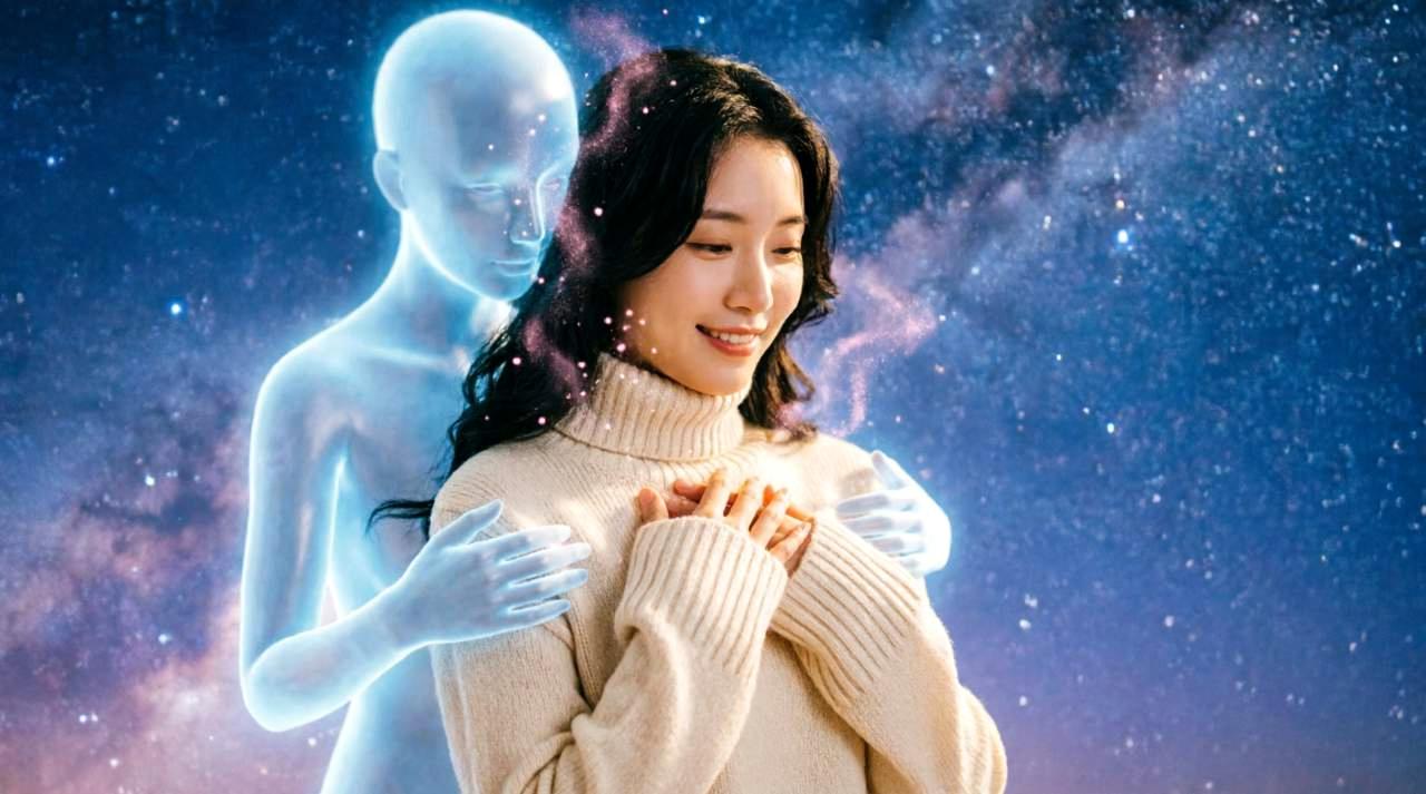 自信を持って女性と向き合う男性のイメージ