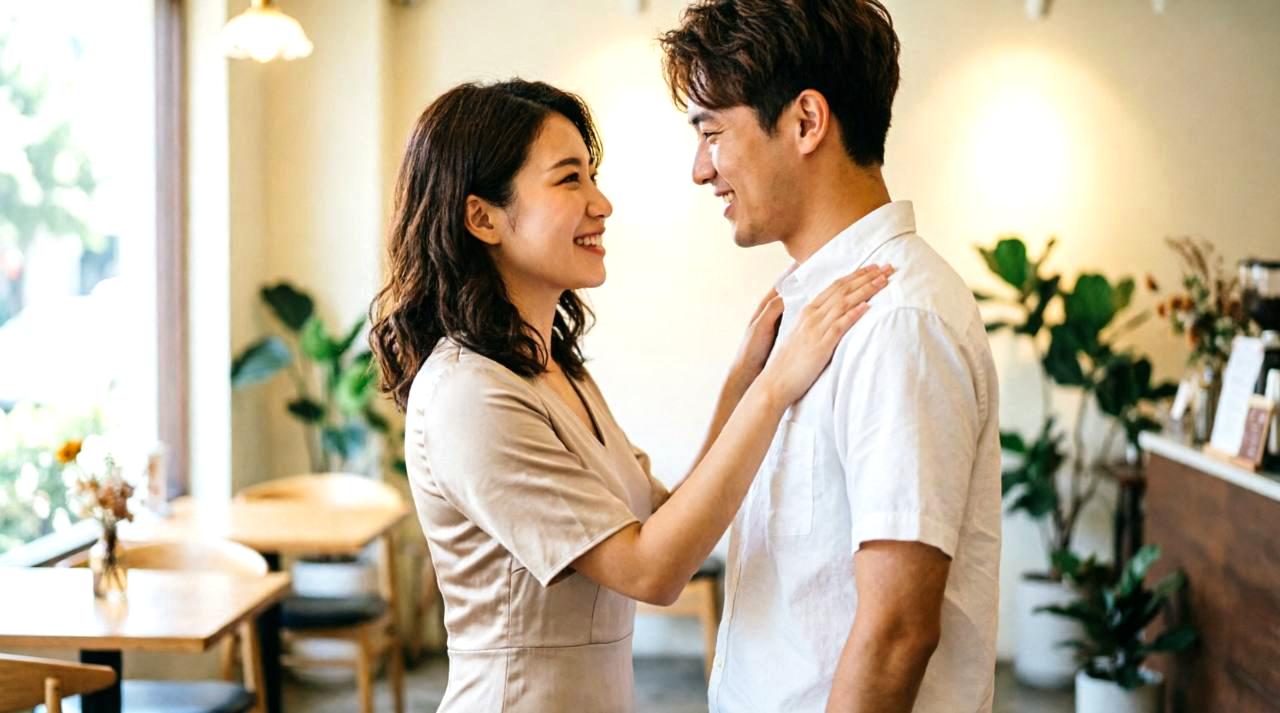 相手を尊重したコミュニケーションを取る男女のイメージ