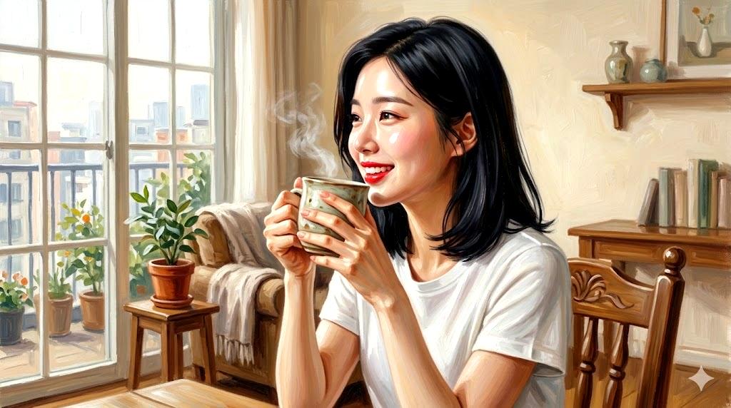 清潔感と余裕を身につけて自分磨きに励む40代男性