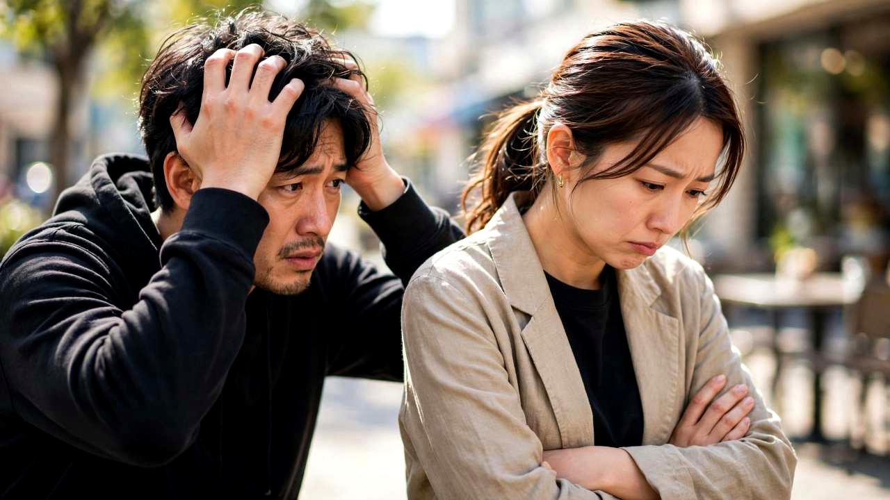 不安にさせず穏やかな関係を保つ恋人同士のイメージ