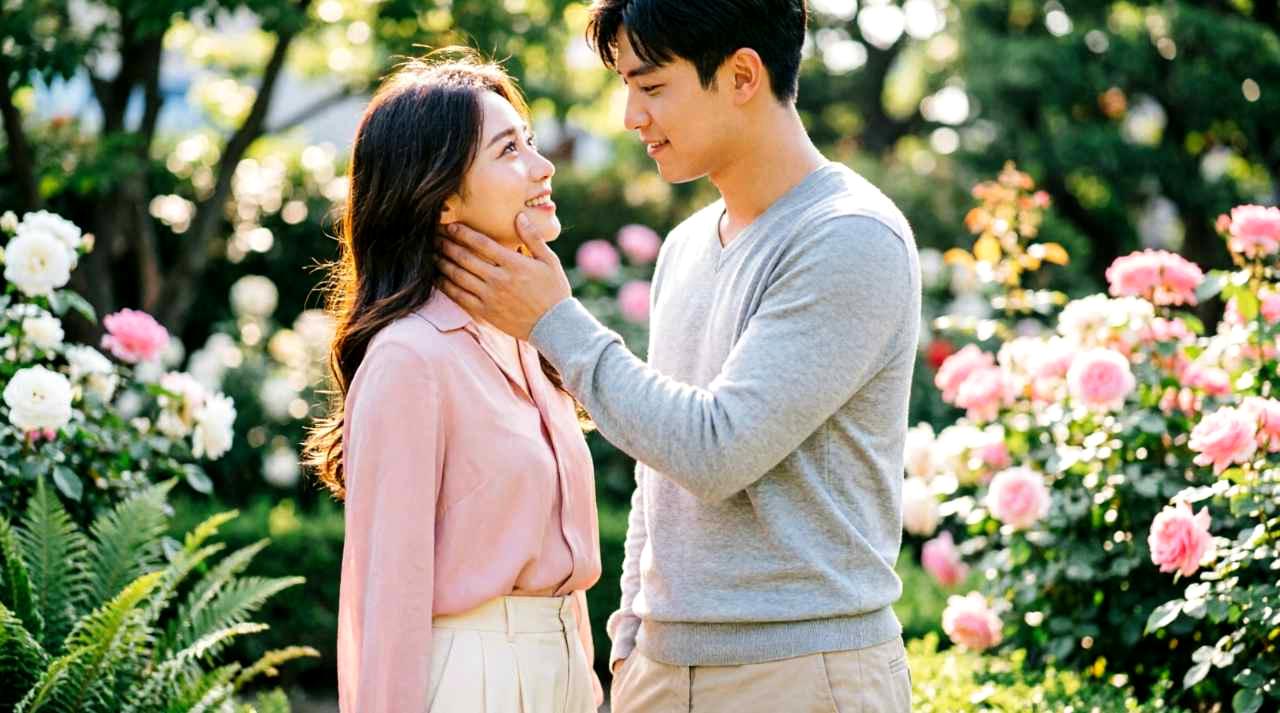 落ち着いて恋人と向き合う自信ある男性