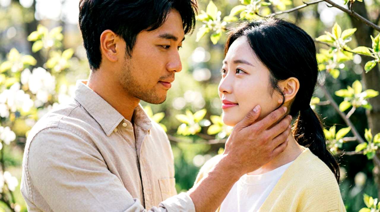 心理的な距離を縮める男女の会話イメージ