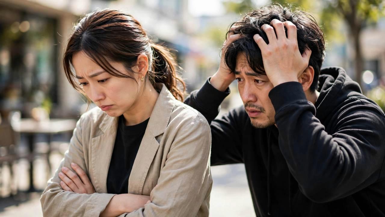 職場や年齢差のある関係で適切な距離を保つ男女
