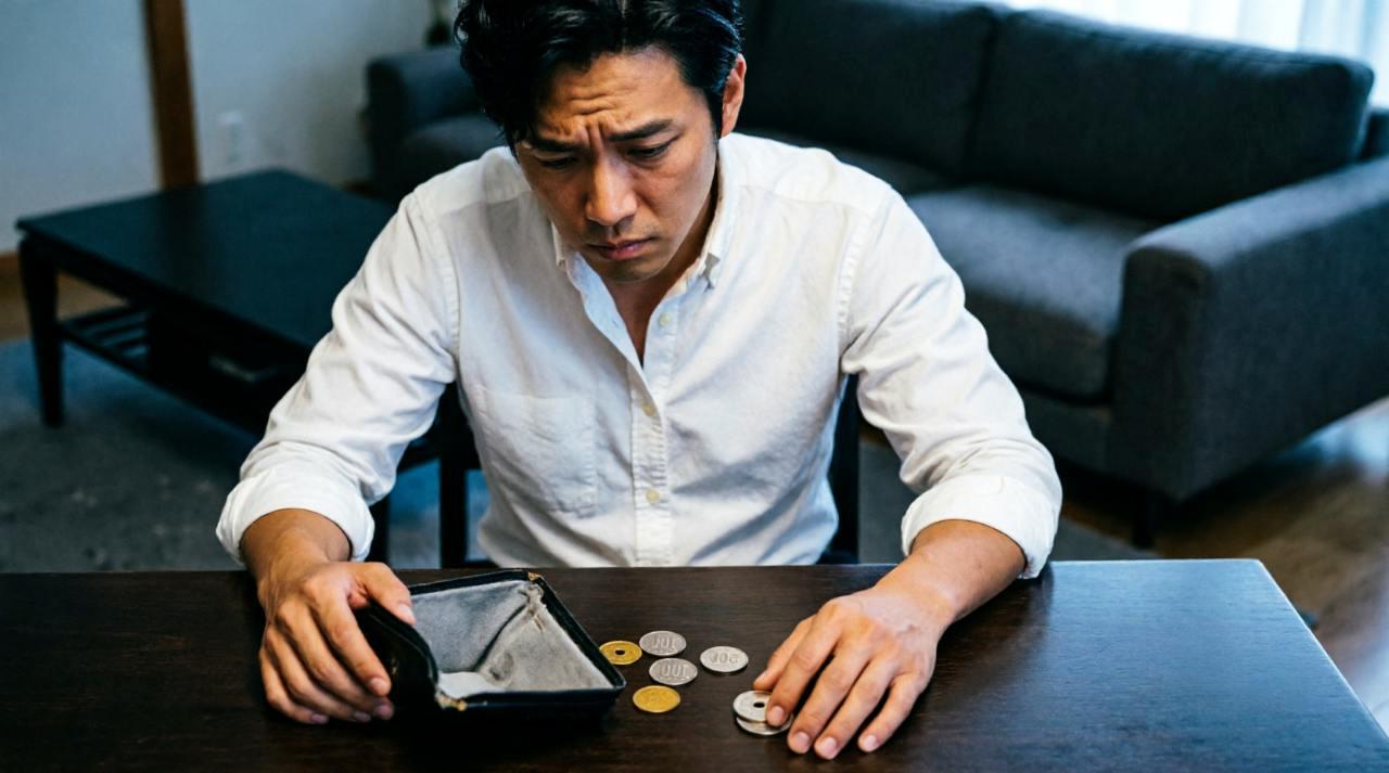 冷静に距離の取り方を考える男性のイメージ